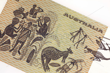 Berlin  Deutschland  australischer 1-Dollar-Schein
