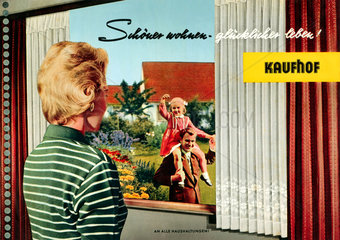 Kaufhof Werbung  1956