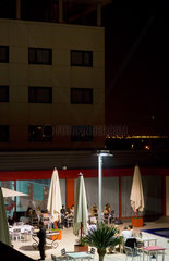 Barcelona  Spanien  Terrasse des Flughafenhotels der Gruppe Alexandre Hotels