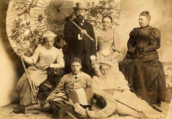 Familienausflug nach Sylt  um 1900