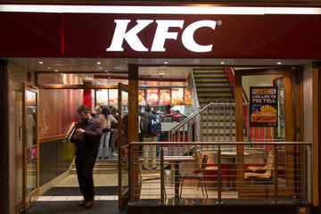 Oxford  Grossbritannien  eine Filiale von KFC