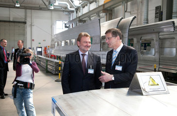 Krefeld  Deutschland  Siemens Mobility  Praesentation des neuen ICE 3