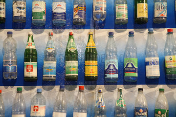 Berlin  Deutschland  Mineralwasser-Bar auf der Gruenen Woche 2008