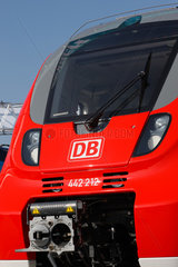 Berlin  Deutschland  Lok mit DB-Zeichen