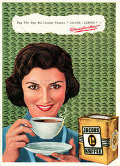 Werbung Jacobs Kaffee  1959