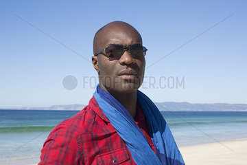 Man at the beach  portrait