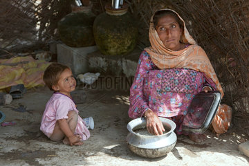 Lujja Khan Jakrani  Pakistan  Dorfbewohner im Portrait
