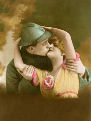 Liebespaar  Frankreich  1917