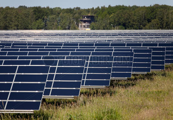 Brandis  Deutschland  Solarkraftwerk Waldpolenz