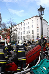 Berlin  Deutschland  Verkehrsunfall
