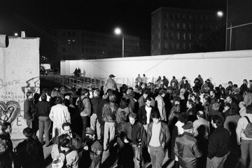 Berlin  Deutschland  Maueroeffnung an der Bernauer Strasse