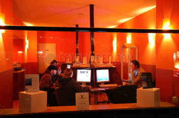 Berlin  Internet-Cafe