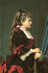 Damenmode  um 1880