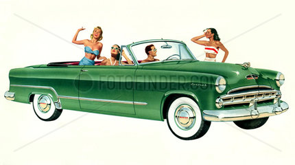 Dodge Autowerbung 1953