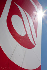 Zuerich  Schweiz  airberlin-Logo auf einem Flugzeug