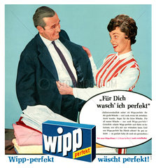 Waschmittelwerbung  1959