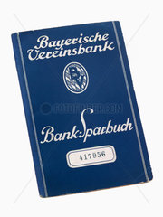 altes Sparbuch der Bayerischen Vereinsbank  1945