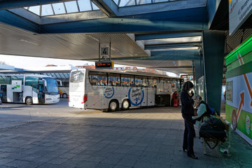 Berlin  Deutschland  Zentraler Omnibusbahnhof Berlin