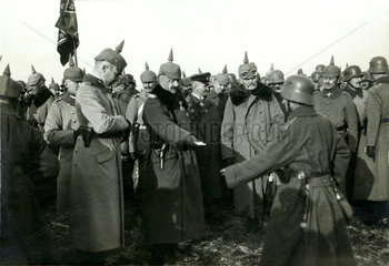 Kaiser Wilhelm II  Erster Weltkrieg  1918