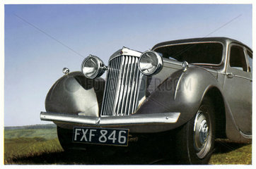 britische Autowerbung 1939