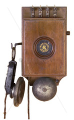 fruehes Wandtelefon  1894