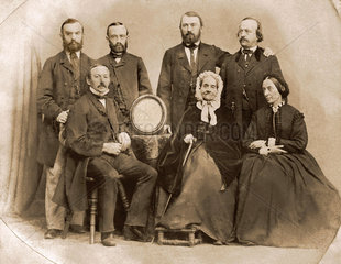 Familienfoto  um 1868