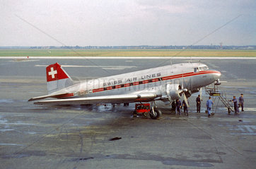 Flughafen Muenchen  um 1960