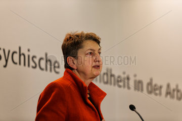 Berlin  Deutschland  Annelie Buntenbach  stellvertretende DGB-Vorsitzende
