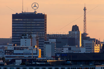 Berlin  Deutschland  Europacenter  Gedaechtniskirche und Funkturm