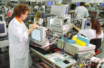 PC-Produktion bei Siemens-Nixdorf  1994