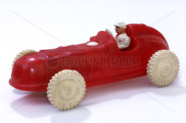 alter Rennwagen  Spielzeug  um 1952