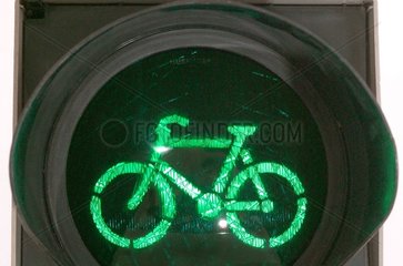 gruene Radfahrerampel