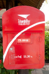 Koh Samui  Thailand  Briefkasten auf dem Flughafen Ko Samui
