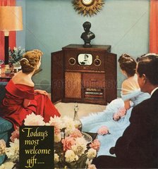 Werbung fuer US-Fernseher  1948