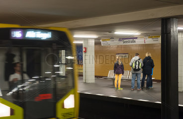 Berlin  Deutschland  der U-Bahn-Bahnhof Seestr. in Berlin-Wedding
