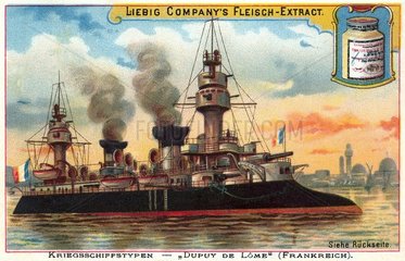 franzoesisches Kriegsschiff 1899