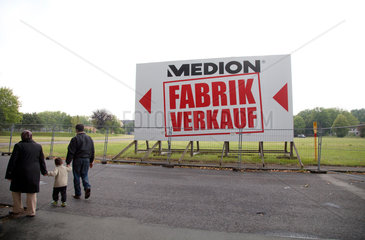 Essen  Deutschland  Medion Fabrikverkauf