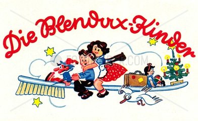 Blendax Werbung fuer Kinder  um 1932