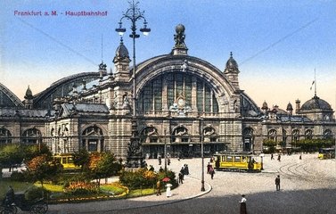 Hauptbahnhof Frankfurt a. M. 1916