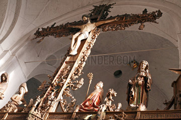 Luebeck  Deutschland  das Triumphkreuz im Luebecker Dom