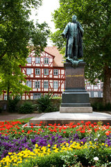 bad Hersfeld  Deutschland  Statue von Lingg von Linggenfeld