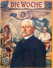 Zeitschriftentitel mit reichspraesident Hindenburg 1927