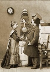 Ehestreit ums Mittagessen  1912