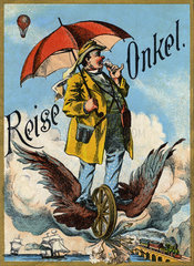 Reiseonkel  Karikatur  1895