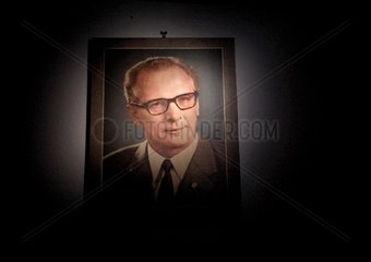Erich Honecker  offizielles Portraet