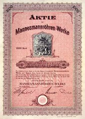Mannesmann-Aktie 1925