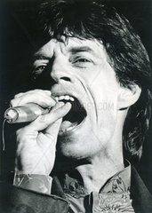 Mick Jagger  Rolling Stones  Olympiastadion Muenchen  1990