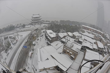 CHINA-HUNAN-CHANGSHA-SNOWFALL (CN)