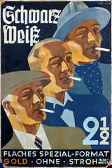 Zigarettenwerbung  Raucher  1926