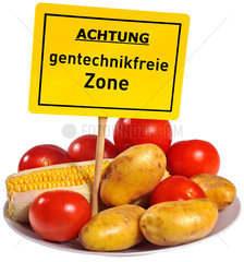 Symbolfoto Gentechnikfreie Zone